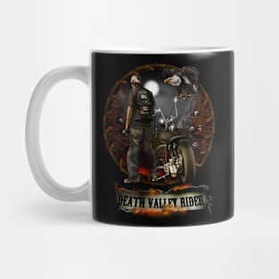 Death Valley  Motorcycle Rider Mug